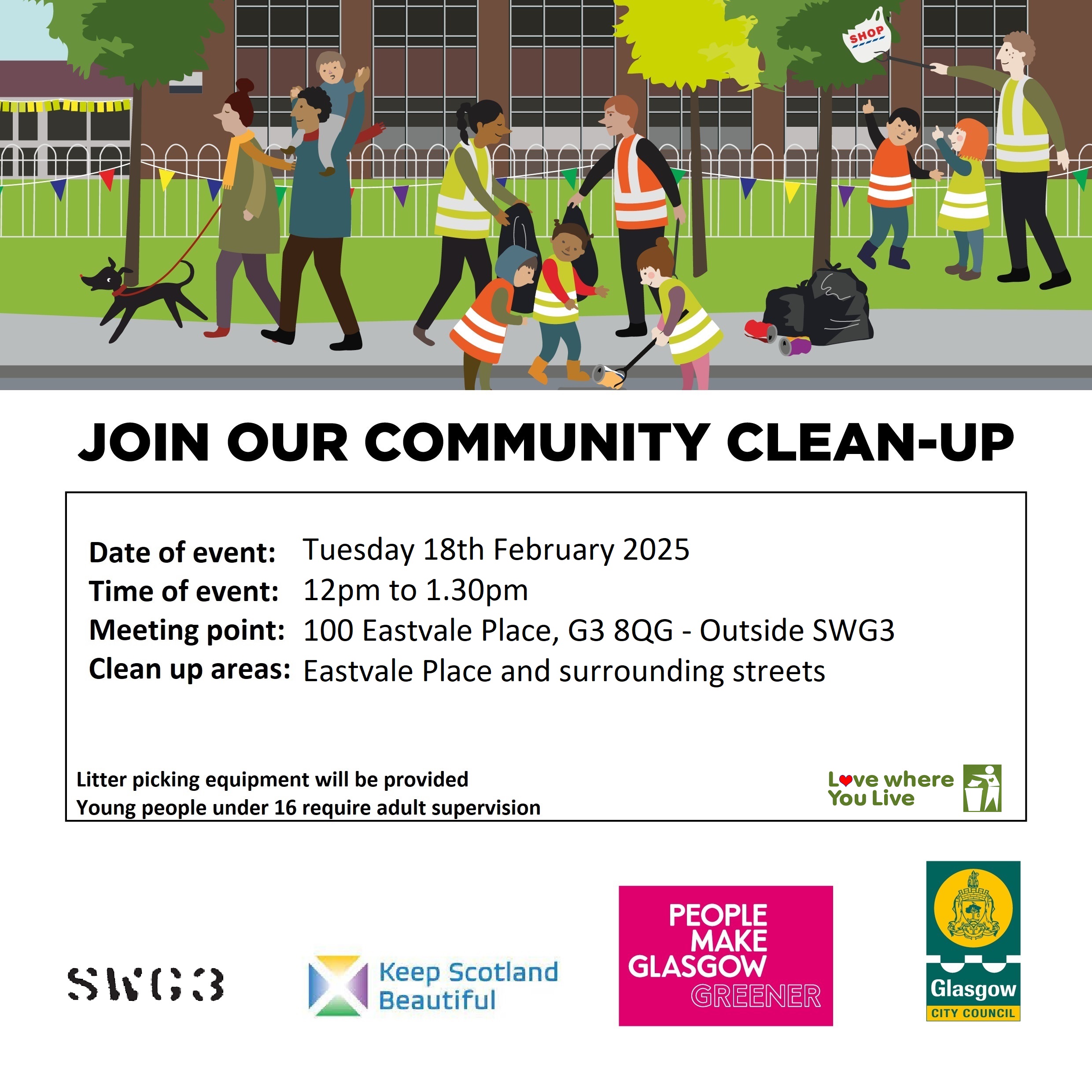 Community Litter Pick 18 Feb 2025